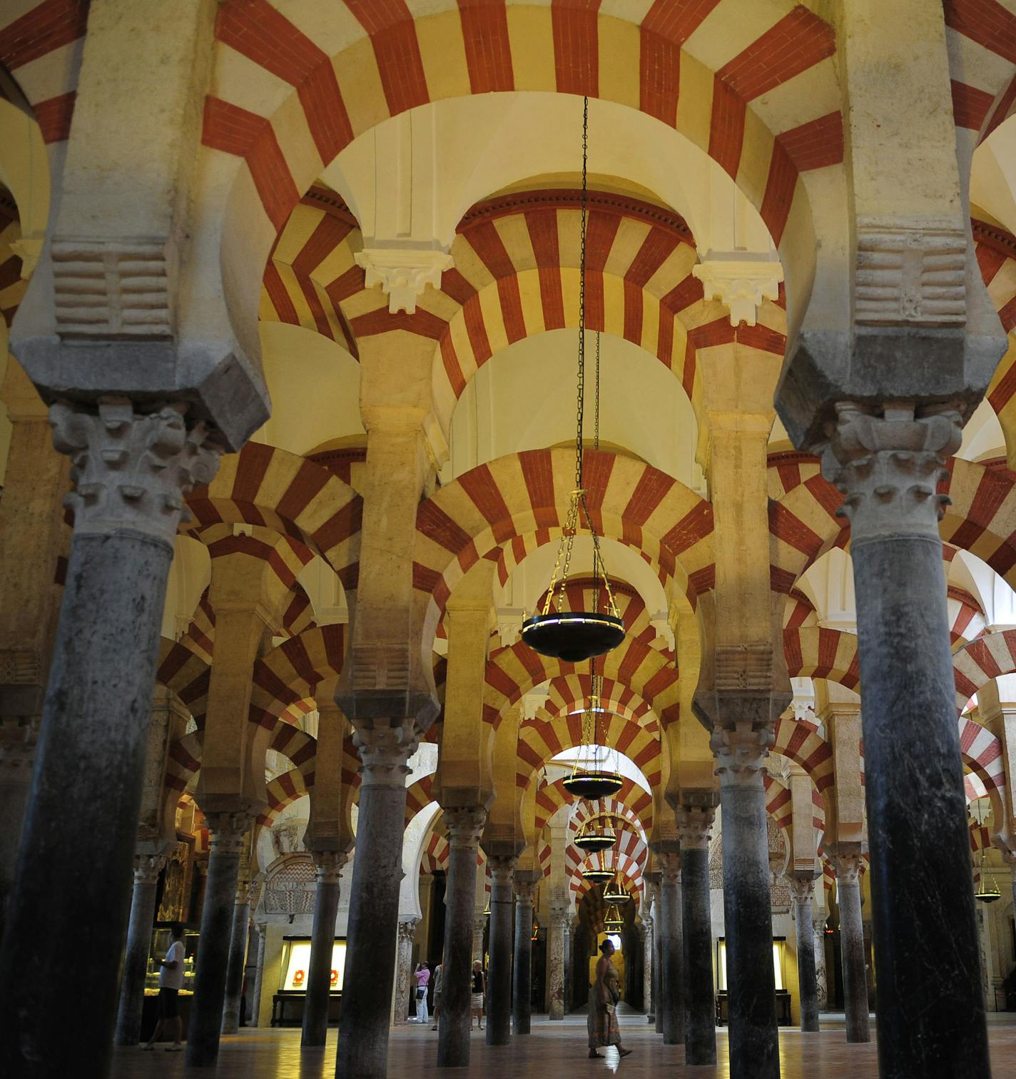 Though it has acted as a cathedral since the 13th century, the Great Mosque of C&#xf3;rdoba displays Moorish panache. The Moors built the structure in the 8th century.