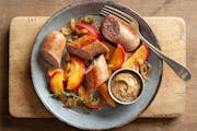 Sausage, onion and apple scramble. Mette Nielsen, Special to the Star Tribune