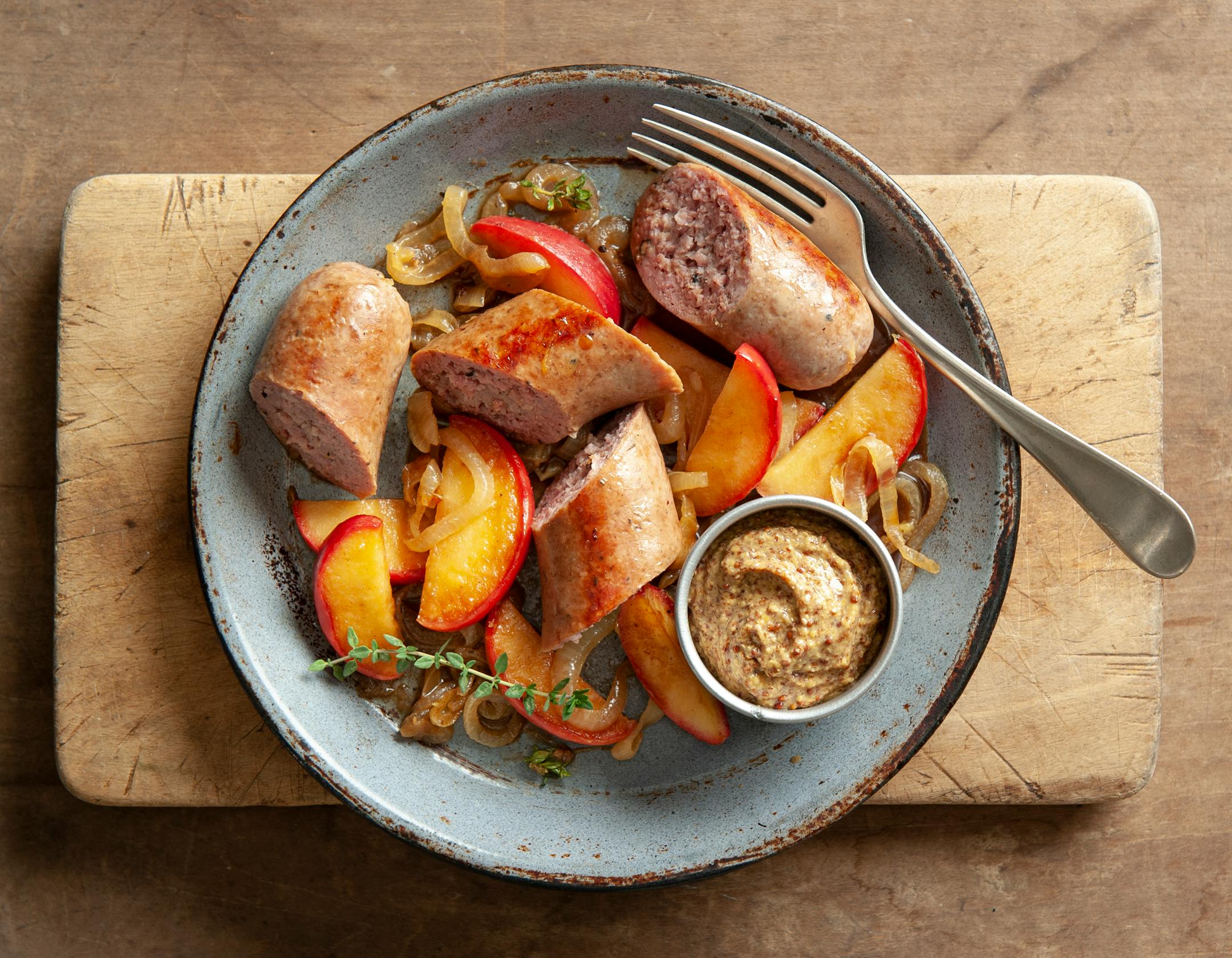 Sausage, onion and apple scramble. Mette Nielsen, Special to the Star Tribune