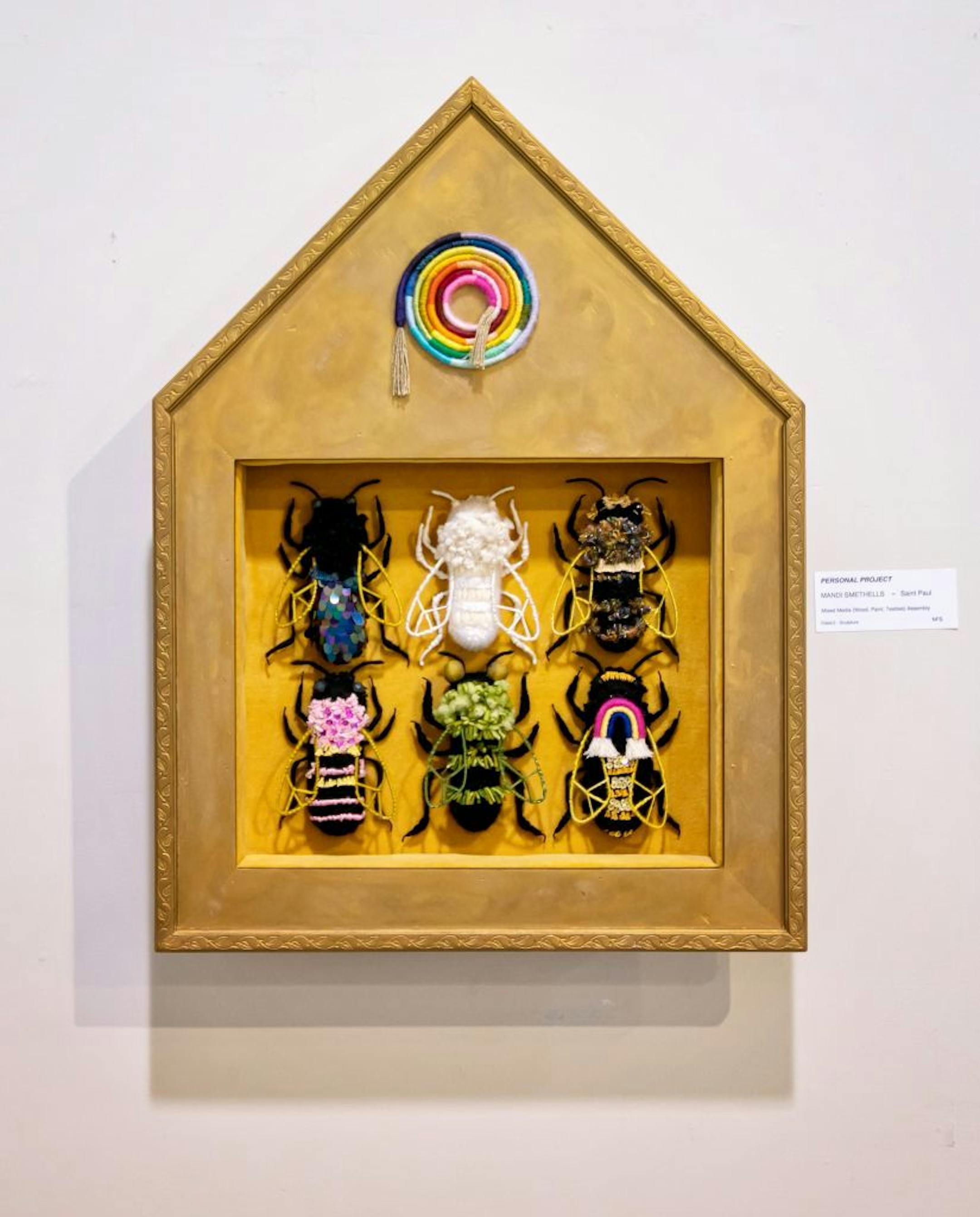 Personal Project by Mandi Smethells, mixed media.