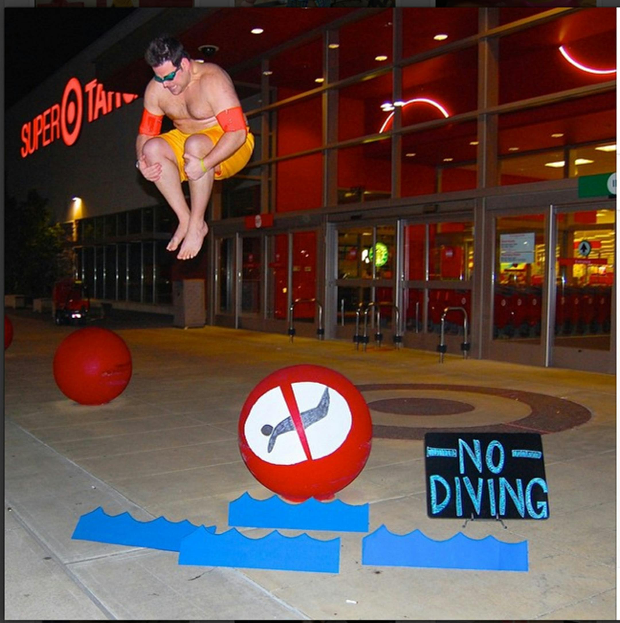 Target balling -?? Day 358: with Spring Break here don't forget to follow the rules of the pool!