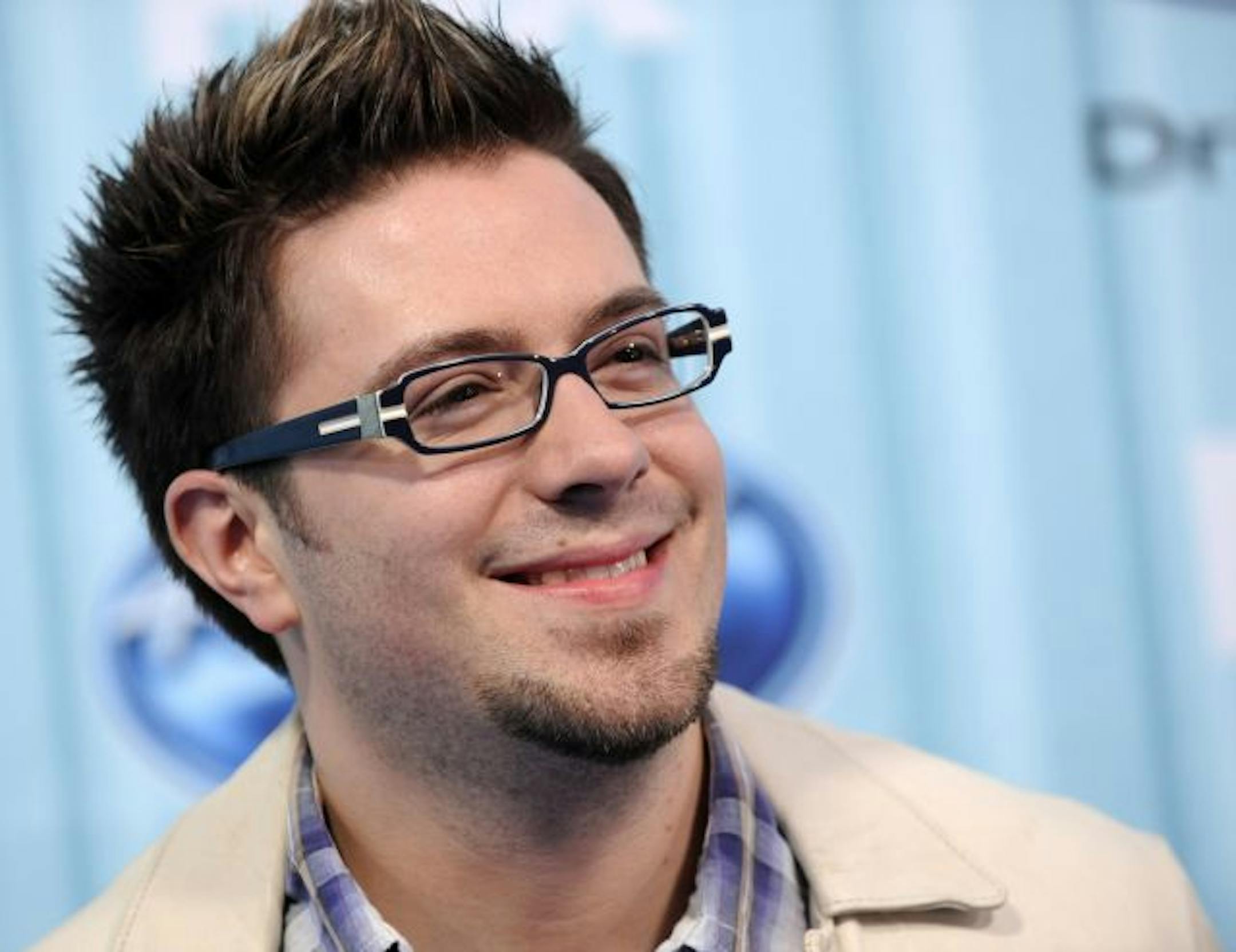 FILE - In this March 5, 2009 file photo, "American Idol" finalist Danny Gokey arrives at the American Idol Top 13 Party in Los Angeles. Gokey is back home in Milwaukee and trying to raise awareness and money for his charity. The former church music director who made it to the top 3 of the hugely popular show is holding a free event at the Riverside Theater Tuesday evening, May 26, 2009.