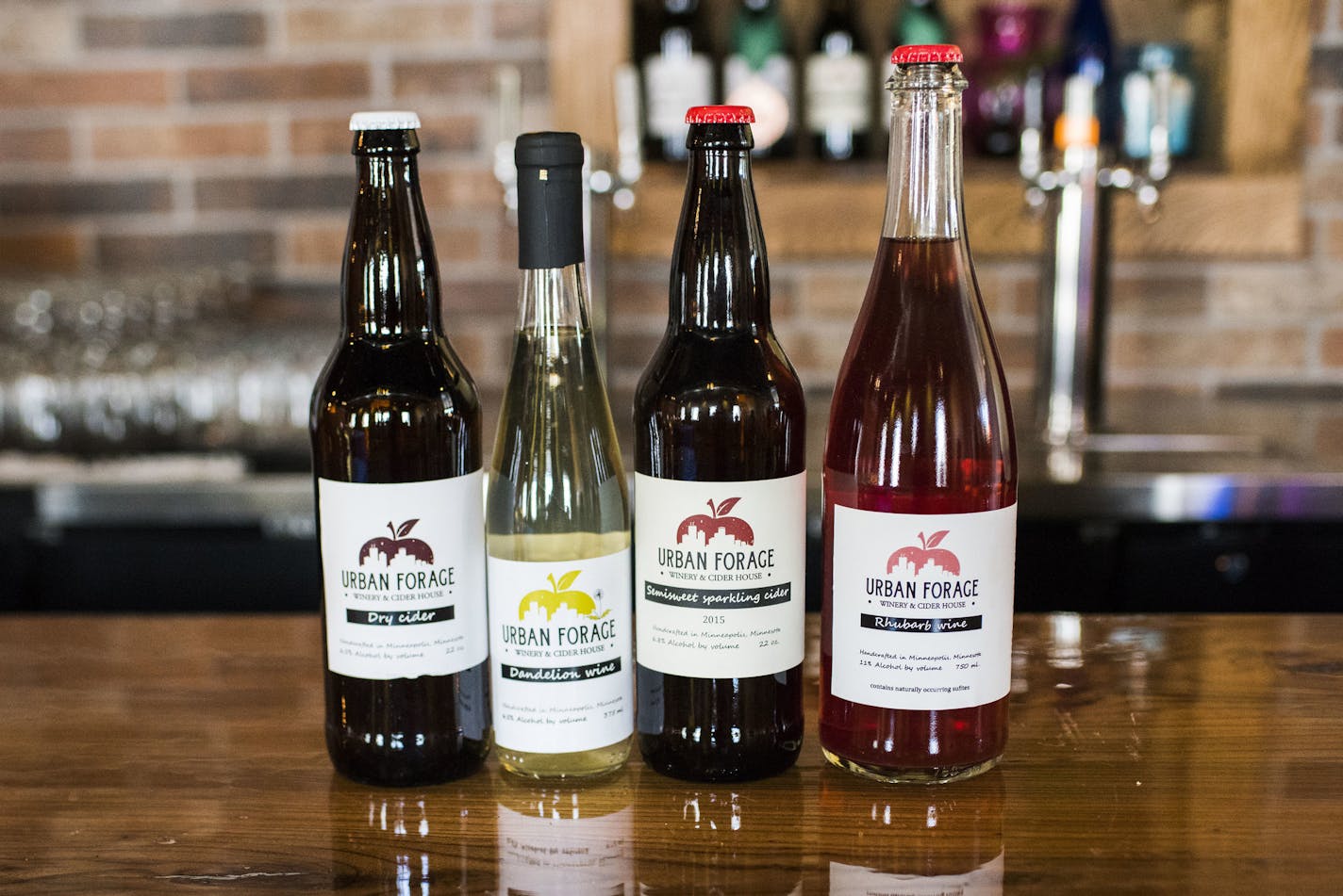 Ciders from Urban Forage Winery and Cider House