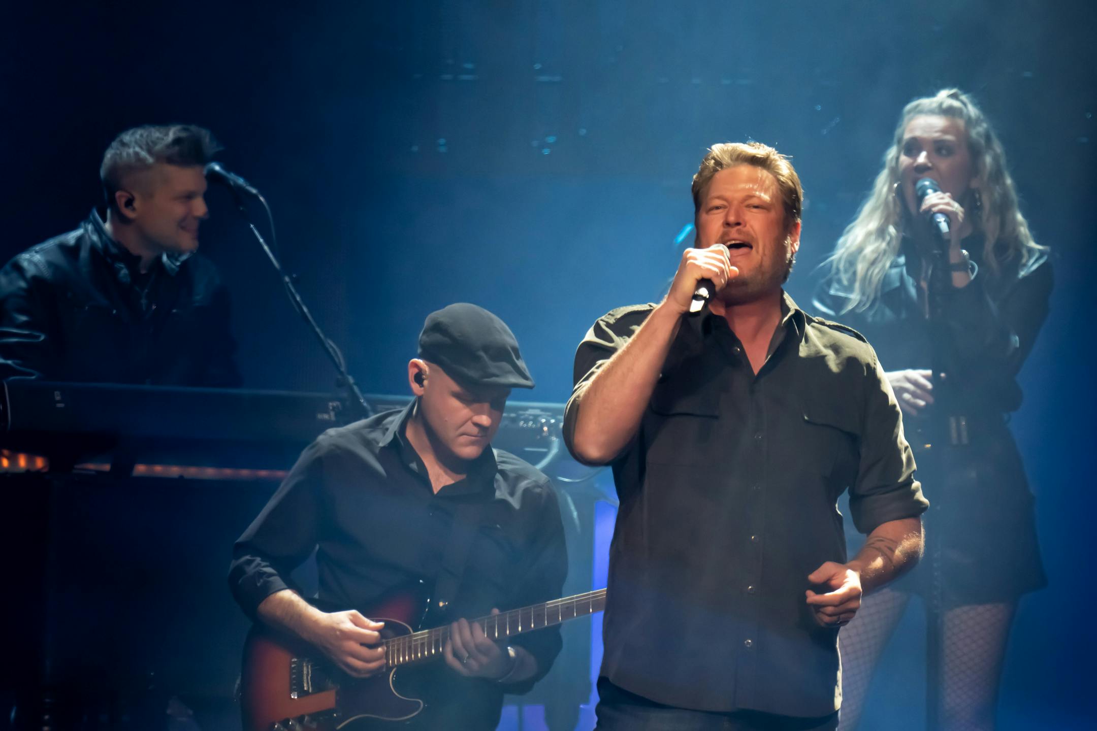 Blake Shelton played at Xcel Arena Saturday, Feb. 18, 2023, part of his Back to the Honky Tonk Tour.