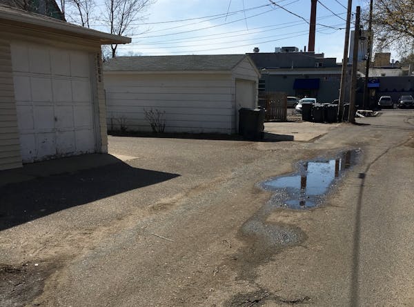 A woman was found fatally shot Saturday in this Minneapolis alley.