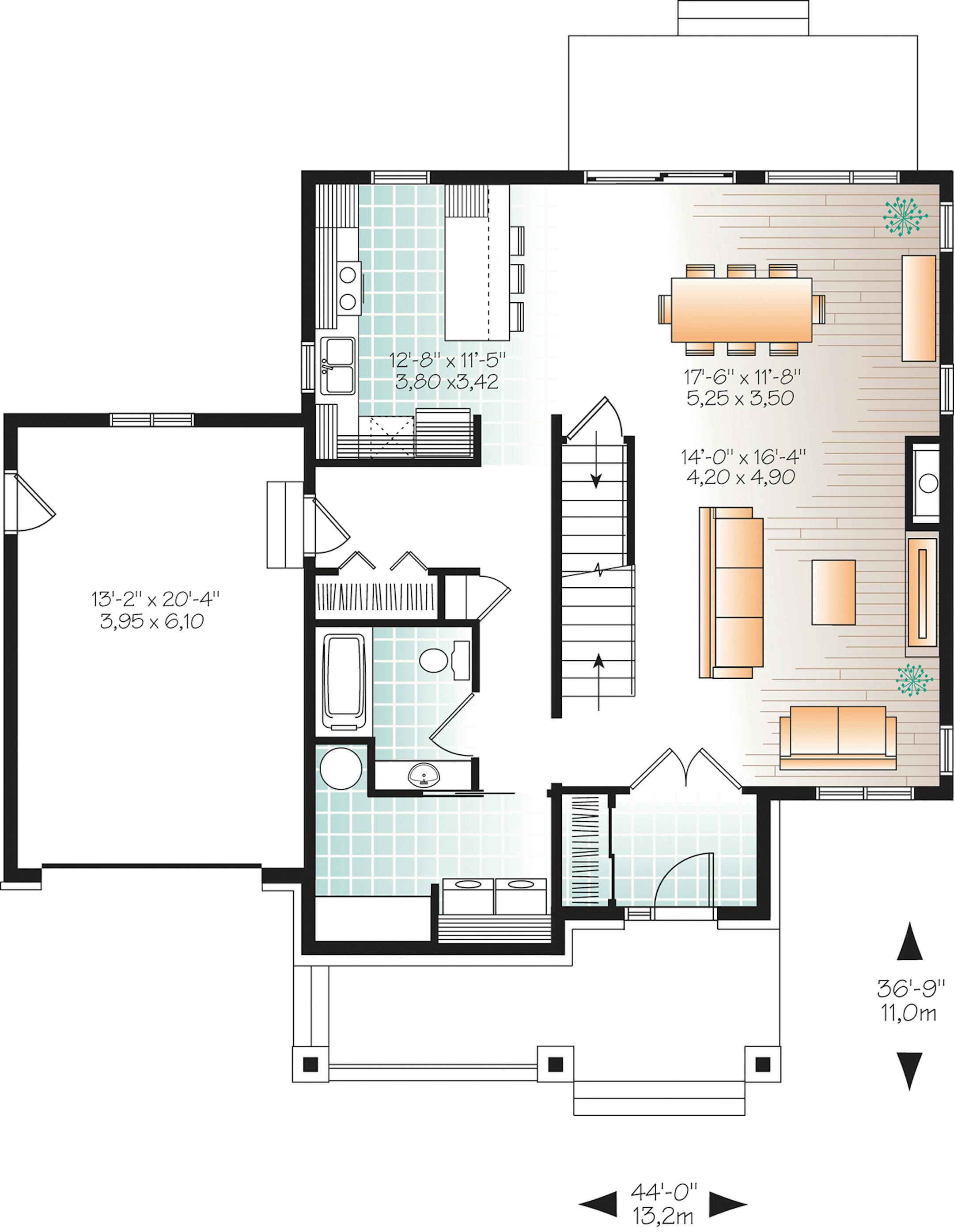 Home plan: Updated Craftsman for the new century