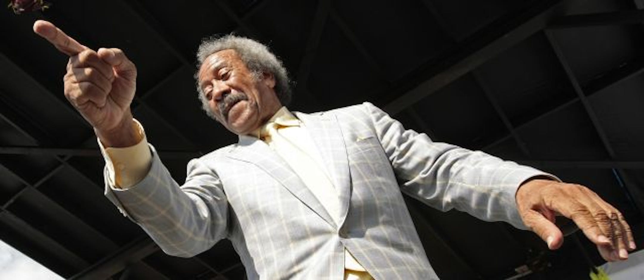Allen Toussaint performs during the Bonnaroo Arts and Music Festival in Manchester, Tenn., Saturday, June 13, 2009.