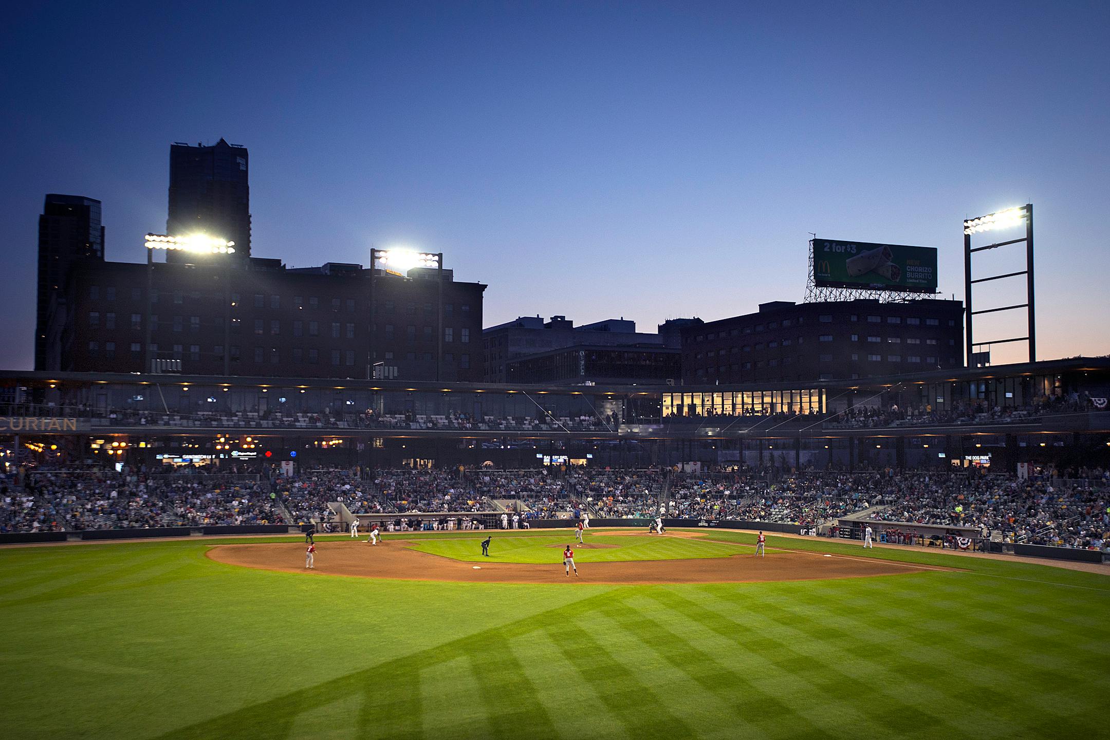The St. Paul Port Authority manages industrial redevelopments like CHS Field, where the St. Paul Saints play.