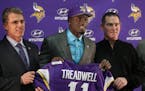 Vikings first round draft pick Laquon Treadwell was introduced at Winter Park last week. Rookie minicamp begins Friday.