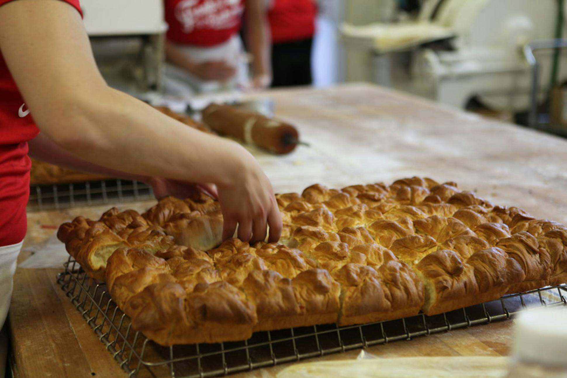The fruit-filled bun that started it all. Each summer, the town of Montgomery celebrates Kolacky Days.