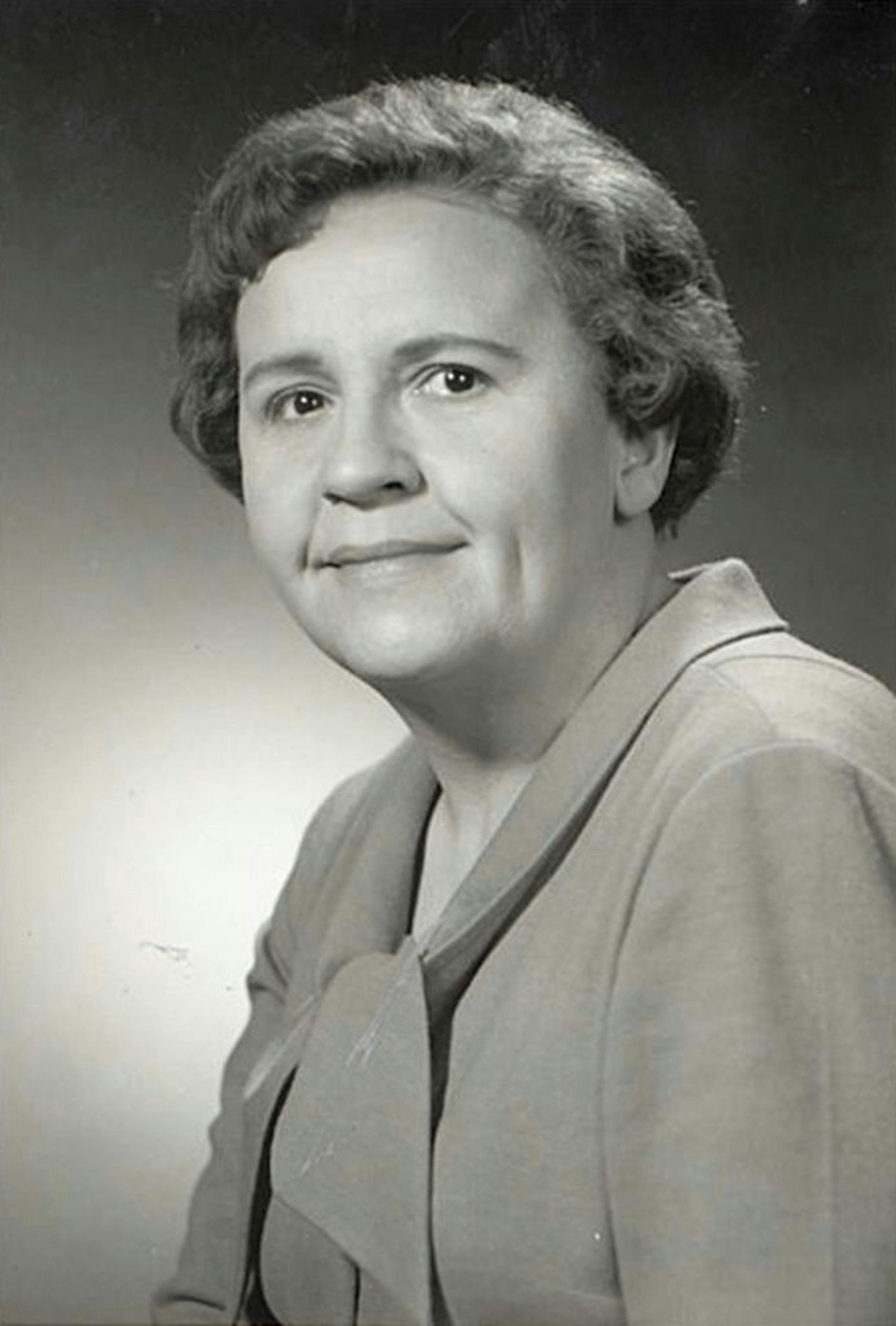 Vera Schletzer, subject of Sunday obit SCHLETZER0923