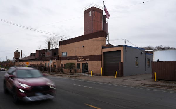 The Smith Foundry Co. pictured Tuesday, Nov. 7, 2023, in the East Phillips neighborhood of Minneapolis. EPA investigators found the foundry has been r