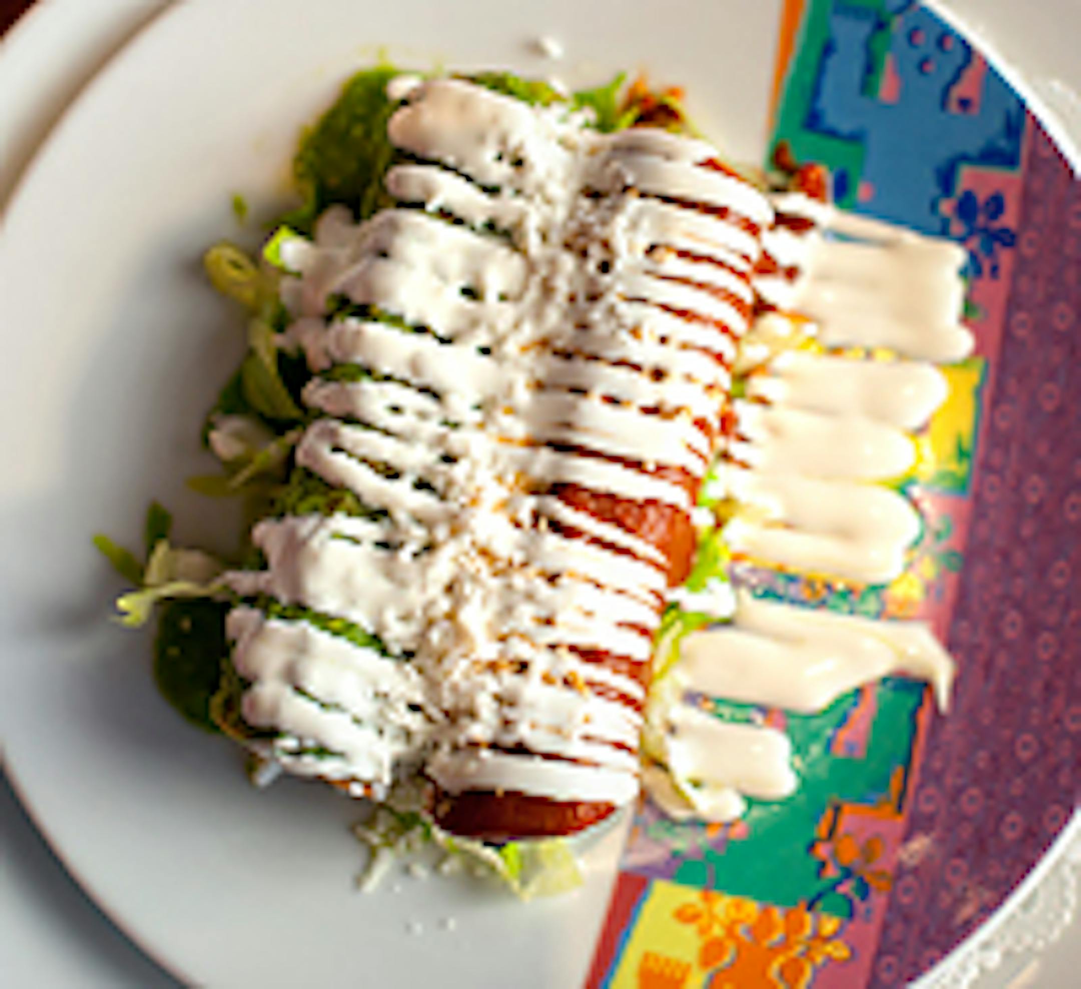 Chicken flautas