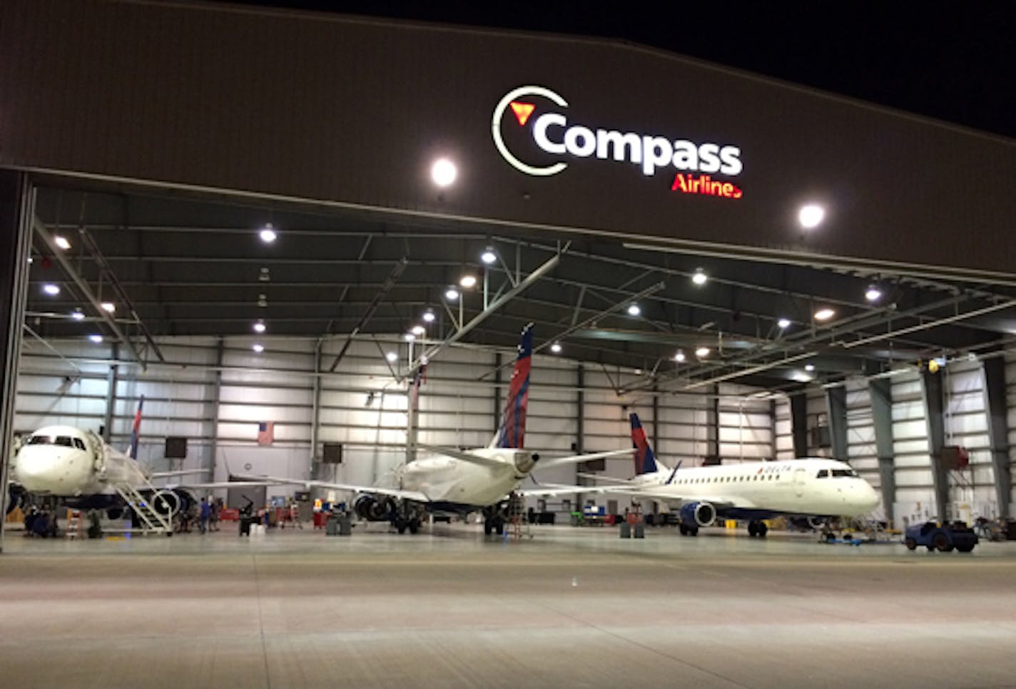 Compass Airlines, a Twin Cities-based regional carrier, will stop flying regional flights for Delta Air Lines. The airline is a descendant of Northwest Airlines and still has a logo reminiscent of its former parent.