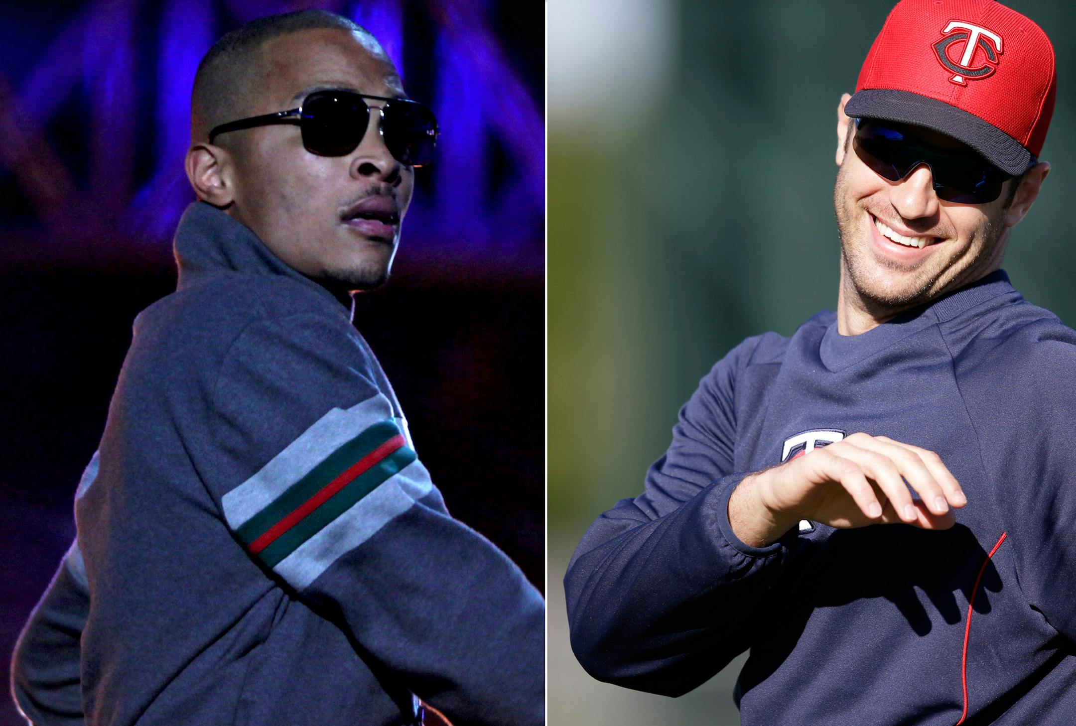 FILE - In this Oct. 1, 2011 photo, Rapper T.I. performs during the BET Hip Hop Awards in Atlanta. Rapper T.I. has joined country star Taylor Swift in a surprise duet at her concert in Atlanta. Toward the end of Swift's set on Sunday, Oct. 2, 2011, she introduced T.I. by singing the opening chorus of his hit song "Live Your Life." The packed house at Philips Arena screamed once he stepped onstage for the unannounced appearance and started to rap. (AP Photo/David Goldman) ORG XMIT: MIN201303221650