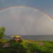 First place: Dale K. Mize of Plymouth spied a full rainbow over Lake Superior at Flood Bay, near Two Harbors, Minn.