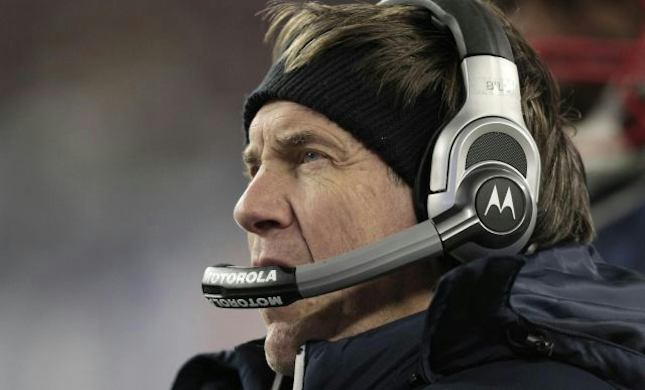 Patriots coach Bill Belichick