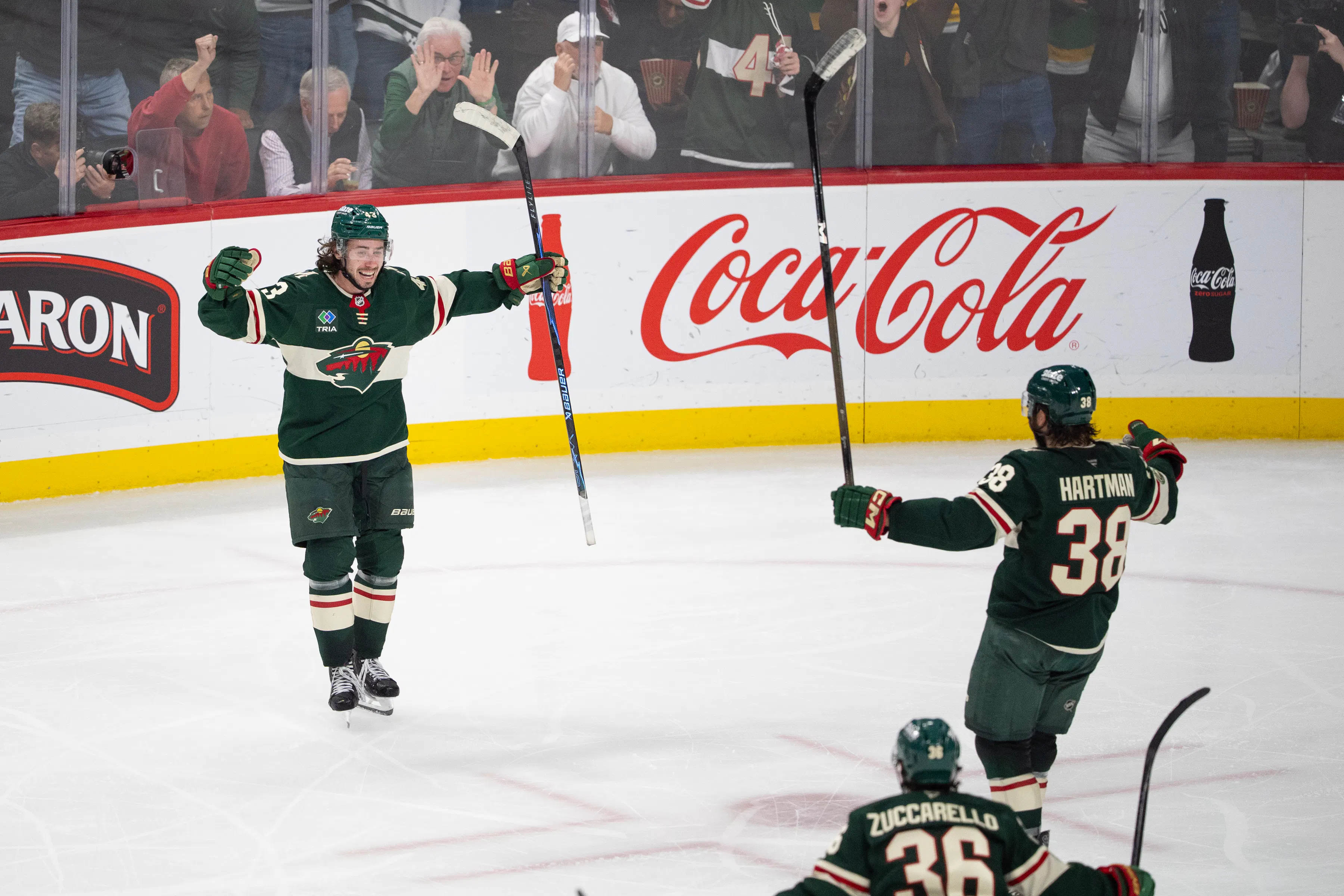 Str Logo Live: Wild eliminate Stars, advance to Round 2 of playoffs