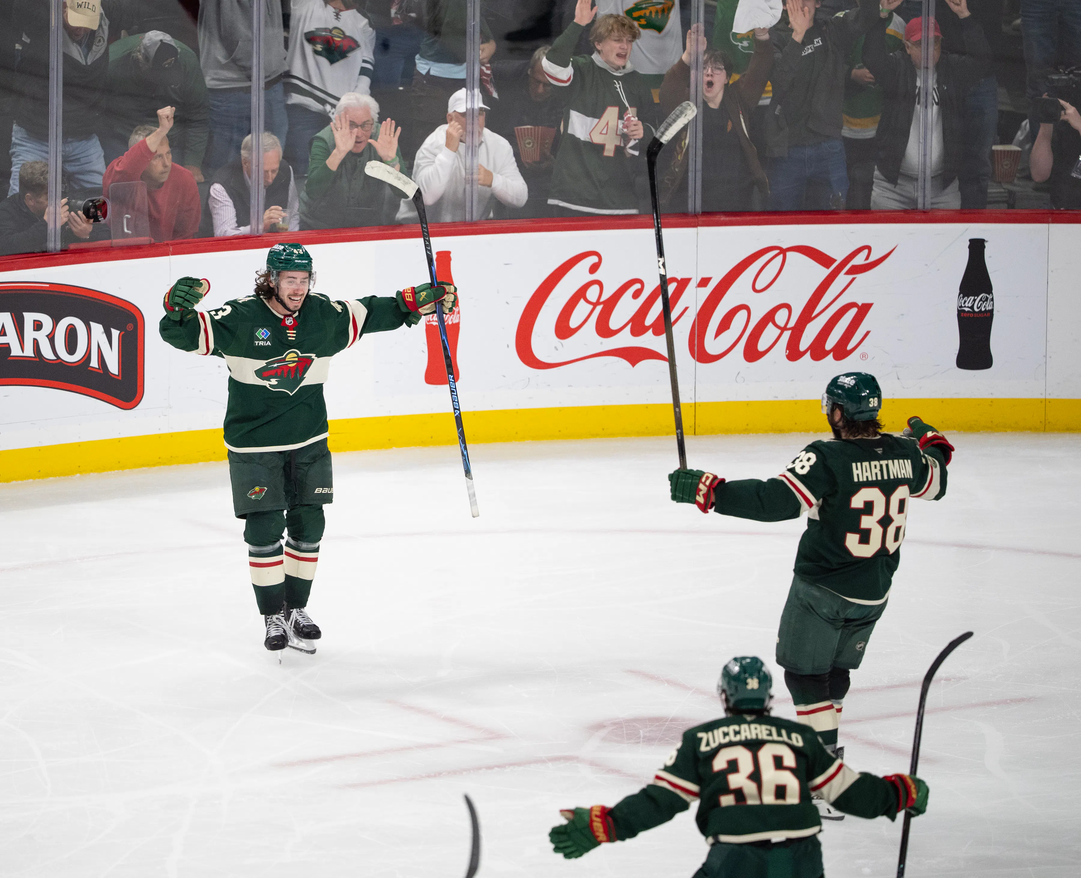 Live: Wild eliminate Stars, advance to Round 2 of playoffs