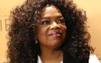 FILE - In this Oct. 14, 2015 file photo, Oprah Winfrey attends the premiere of the Oprah Winfrey Network's (OWN) documentary series "Belief", in New Y