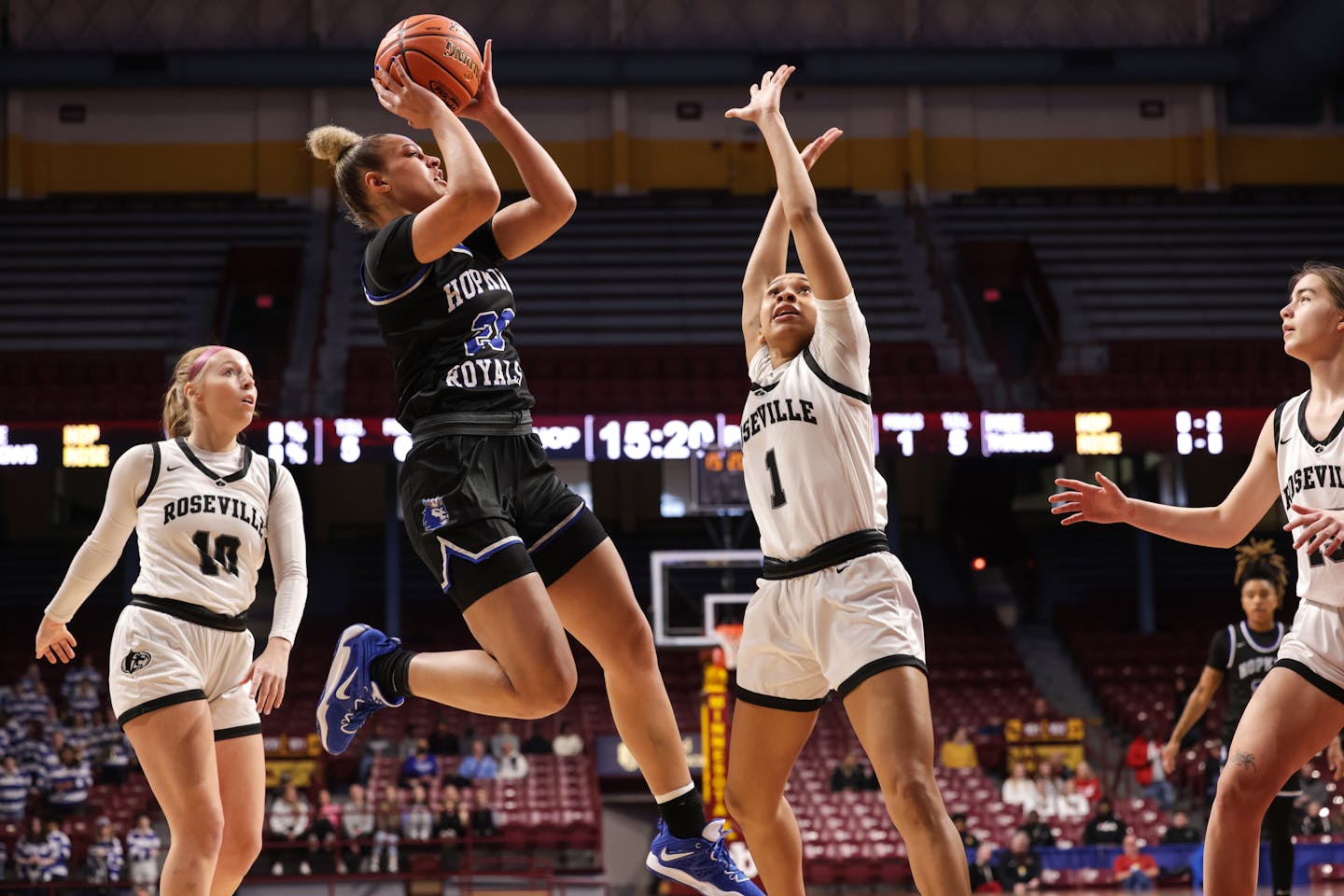 Hopkins vs. Roseville on Wednesday, March 15, 2023. Photo by Cheryl A. Myers, SportsEngine