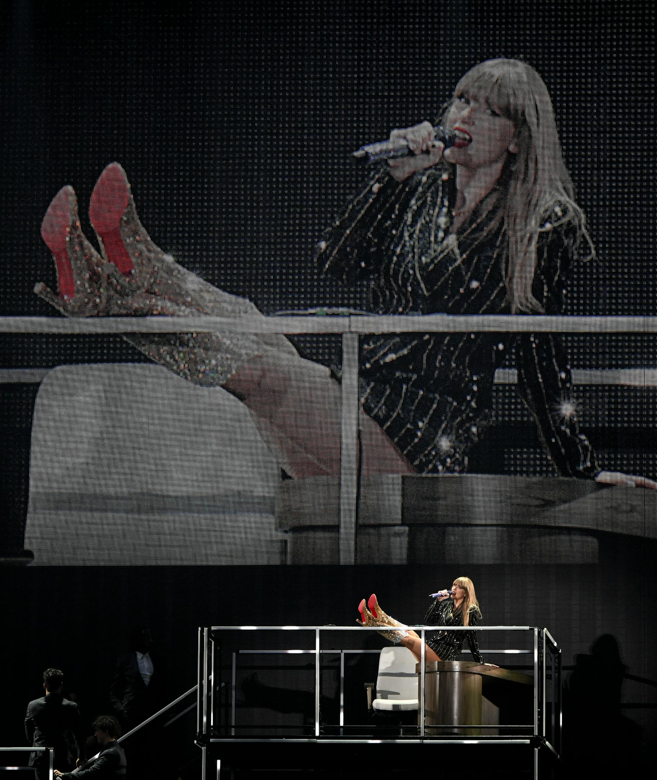Taylor Swift performs Friday, June 23, 2023, at US Bank Stadium in Minneapolis, Minn.