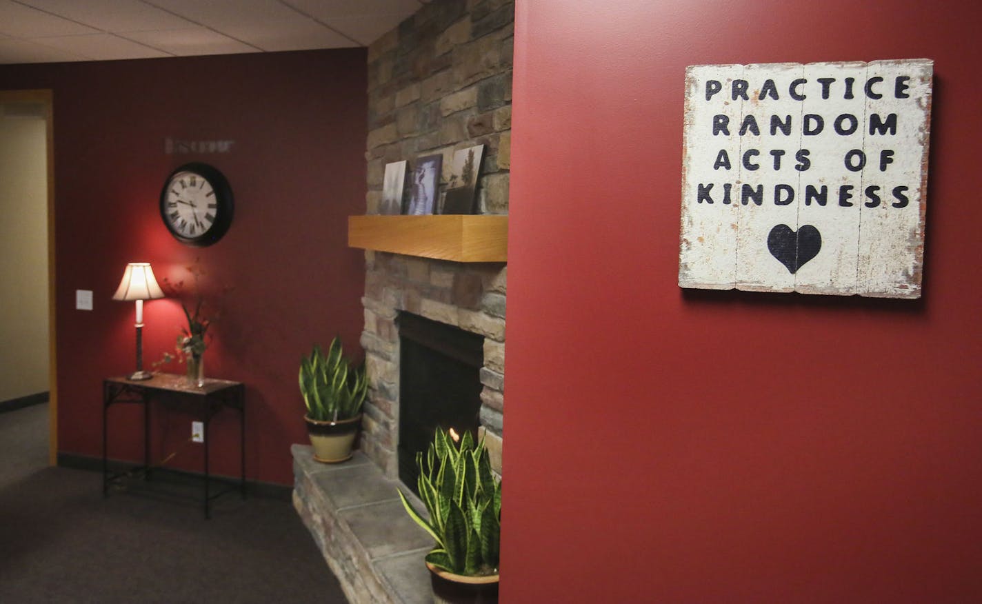 The entryway to Passageways Shelter and Housing Program through the Link features warm colors as well as a gas fireplace and was seen Thursday, Oct. 30, 2014, in Prior Lake, MN. Passageways Shelter and Housing Program is the only program in the state offering services for sexually exploited girls and boys.](DAVID JOLES/STARTRIBUNE)djoles@startribune. While Minnesota is a leader in the fight against child sex trafficking, a lot of the resources and discussion has been about protecting young girls