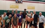 Jimmy Butler won't play for Wolves, but he played a basketball game in Minneapolis