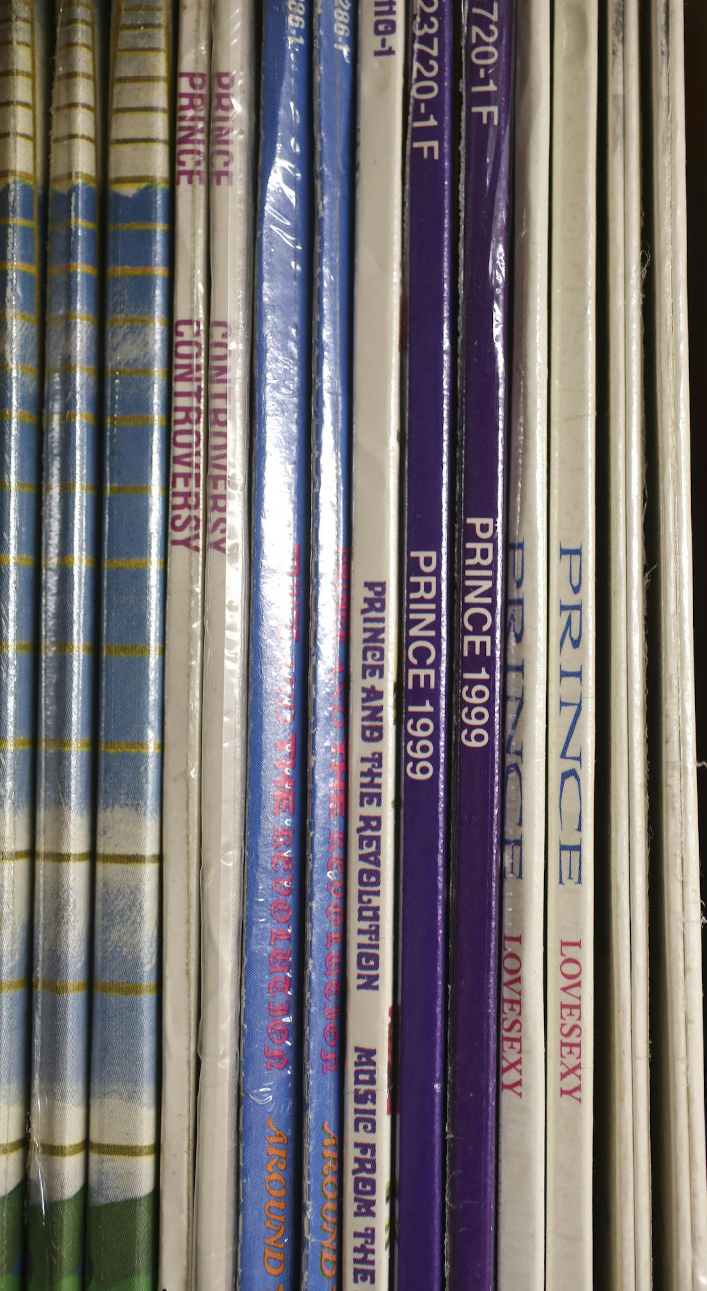 Some of the albums that Sheeley scored.