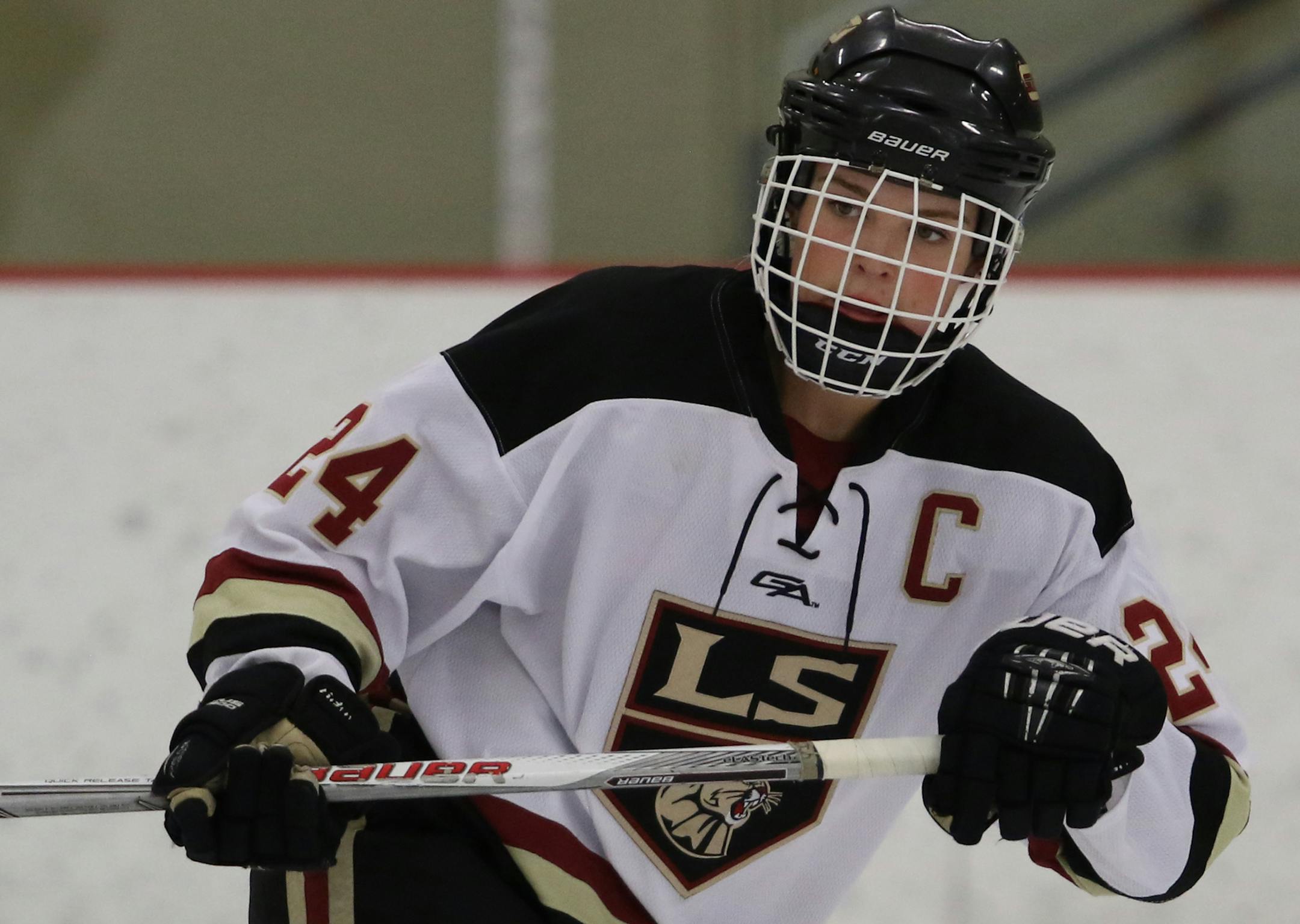 Lakeville South senior captain Ellie Lauderdale. Photo by Cheryl Myers.