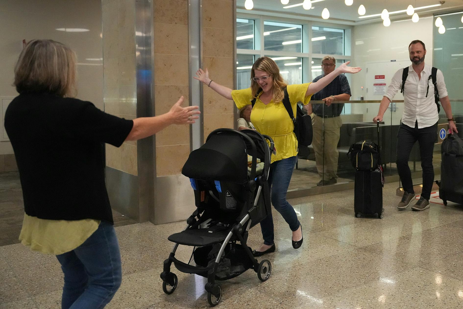 After months stuck in Brazil, Minnesota family arrives home with newborn