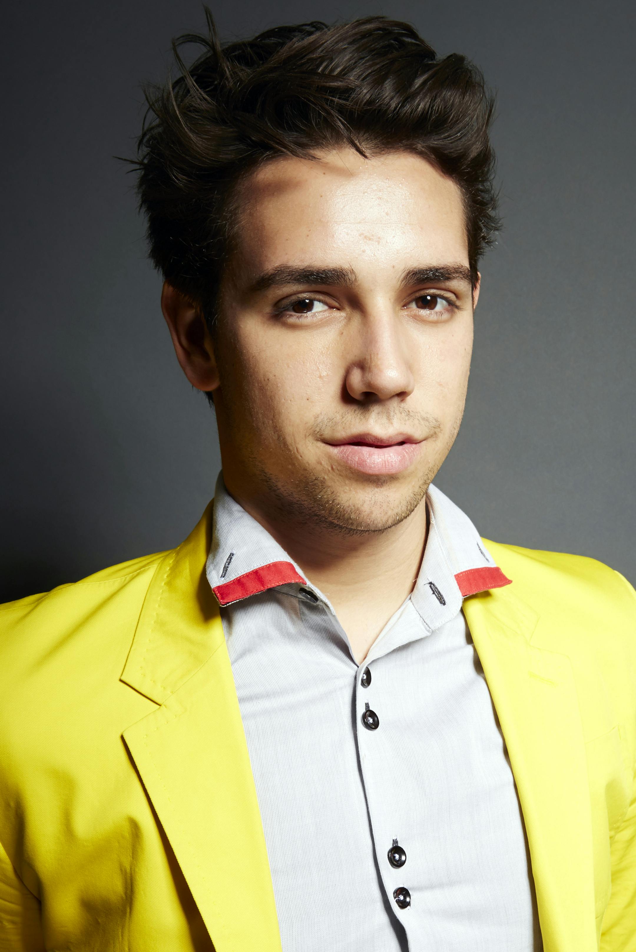 This April 15, 2013 photo shows Cuban-American singer Lazaro Arbos in New York. Arbos is a finalist in the singing competition series, "American Idol," airing Wednesdays and Thursdays on Fox. (Photo by Dan Hallman/Invision/AP)