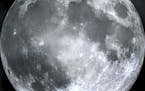 Close up of full moon in cloud
istock