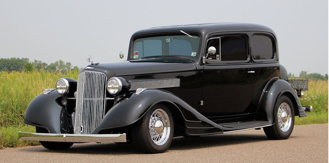 Tom Vollbrecht will display his 1934 Pontiac at this year's 