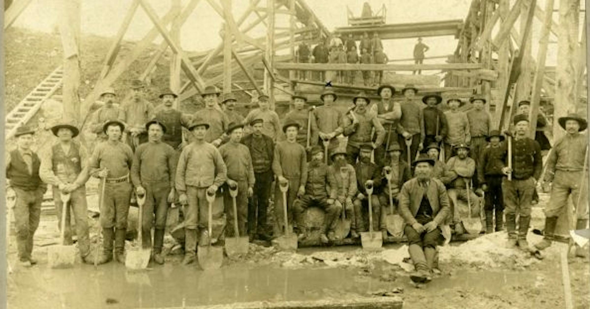 How did Two Harbors get its name? The story involves two small towns — and a place called Whiskey Row.