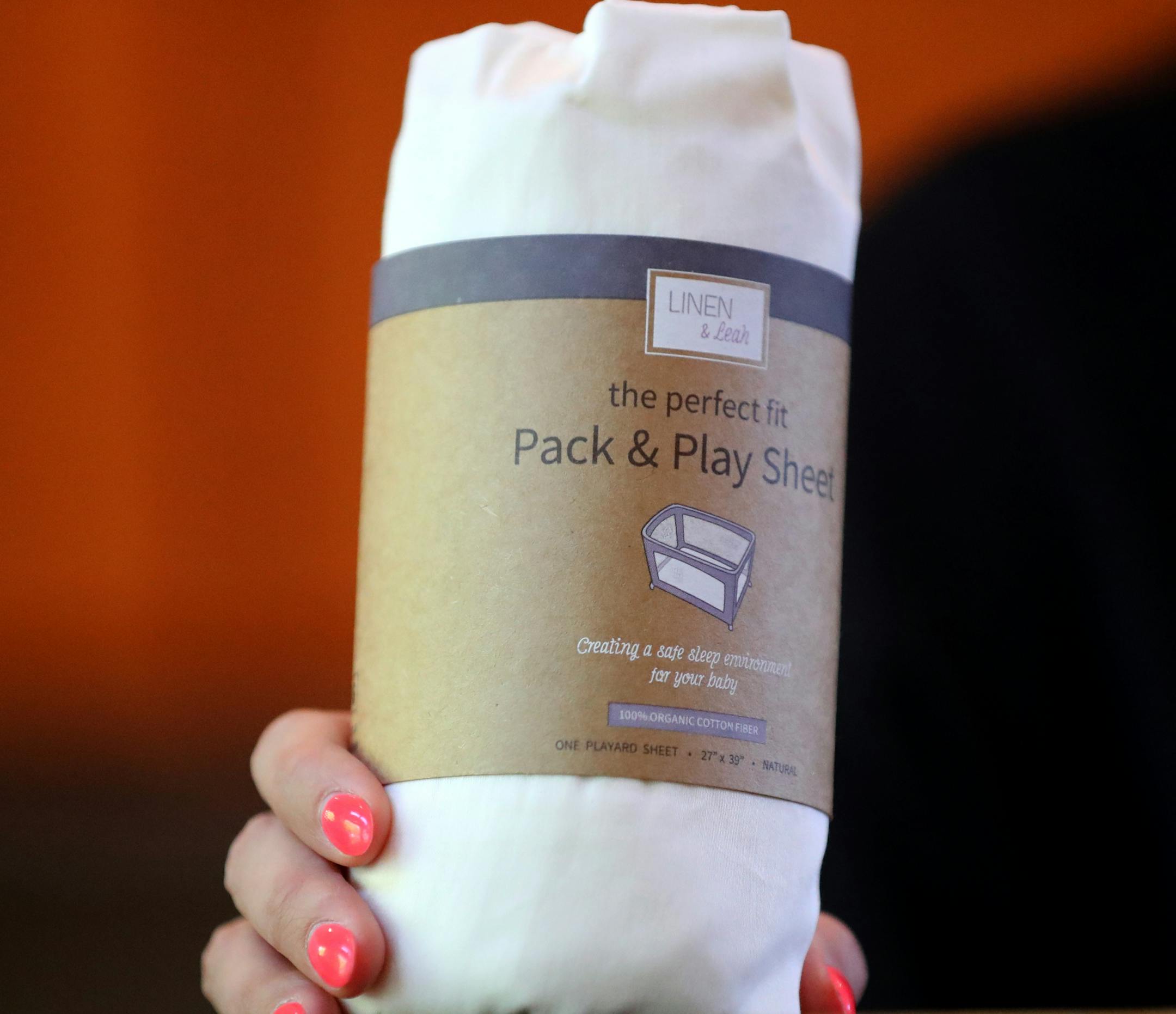 Jen O'Malley recently launched Linen & Leah, an Edina-based business that promotes safe sleep environments for babies and raises awareness about SIDS at her home office Tuesday, June 4, 2019, in Edina, MN.] DAVID JOLES &#x2022; david.joles@startribune.com Jen O'Malley recently launched Linen & Leah, an Edina-based business that promotes safe sleep environments for babies and raises awareness about SIDS. For 10 years she was a licensed daycare provider but DHS always told her the sheets on her pa