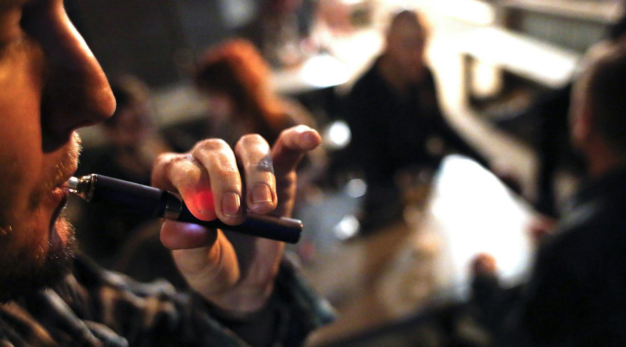 A study released on Wednesday, Sept. 14, 2016, indicates an increasing possiblity that vaping may aid in helping smokers kick the habit. (Travis Long/Raleigh News & Observer/TNS) ORG XMIT: 1190121 ORG XMIT: MIN1609140005381464