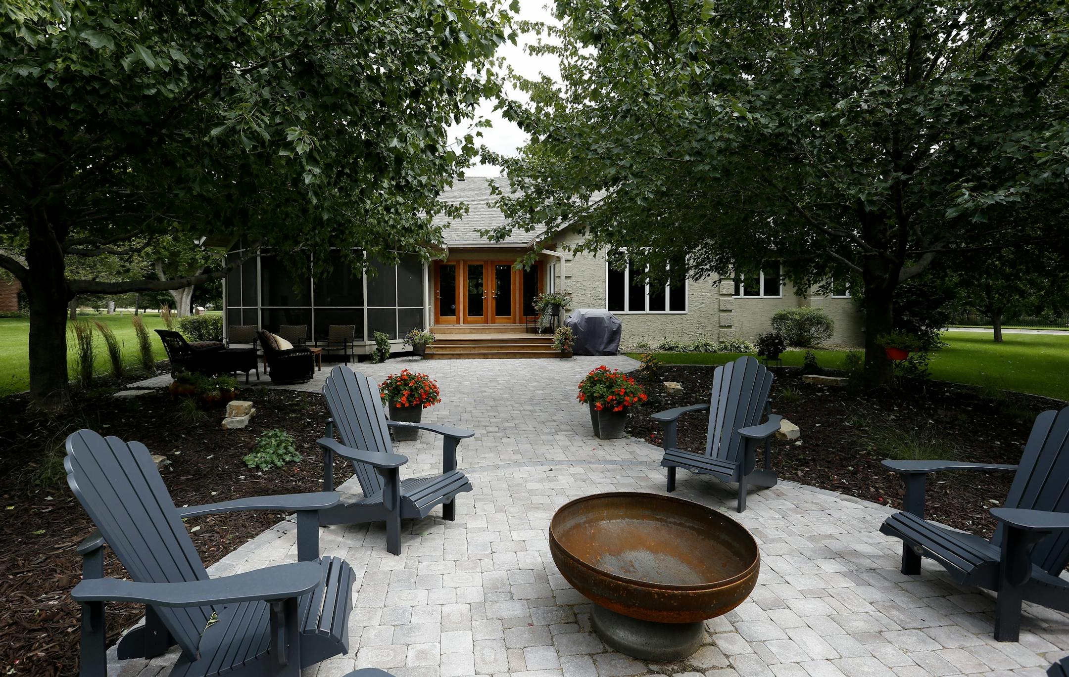 AIA Home of the Month in Hastings, MN. Backyard view. Homeowners Kurt Niederloh and Lisa Tousignant.