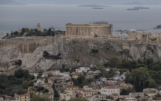 The ancient Acropolis of Athens. Associated Press