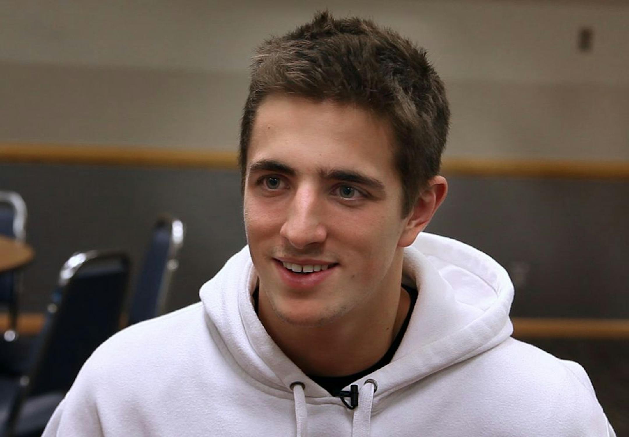 Grant Besse, Benilde-St. Margaret hockey player.