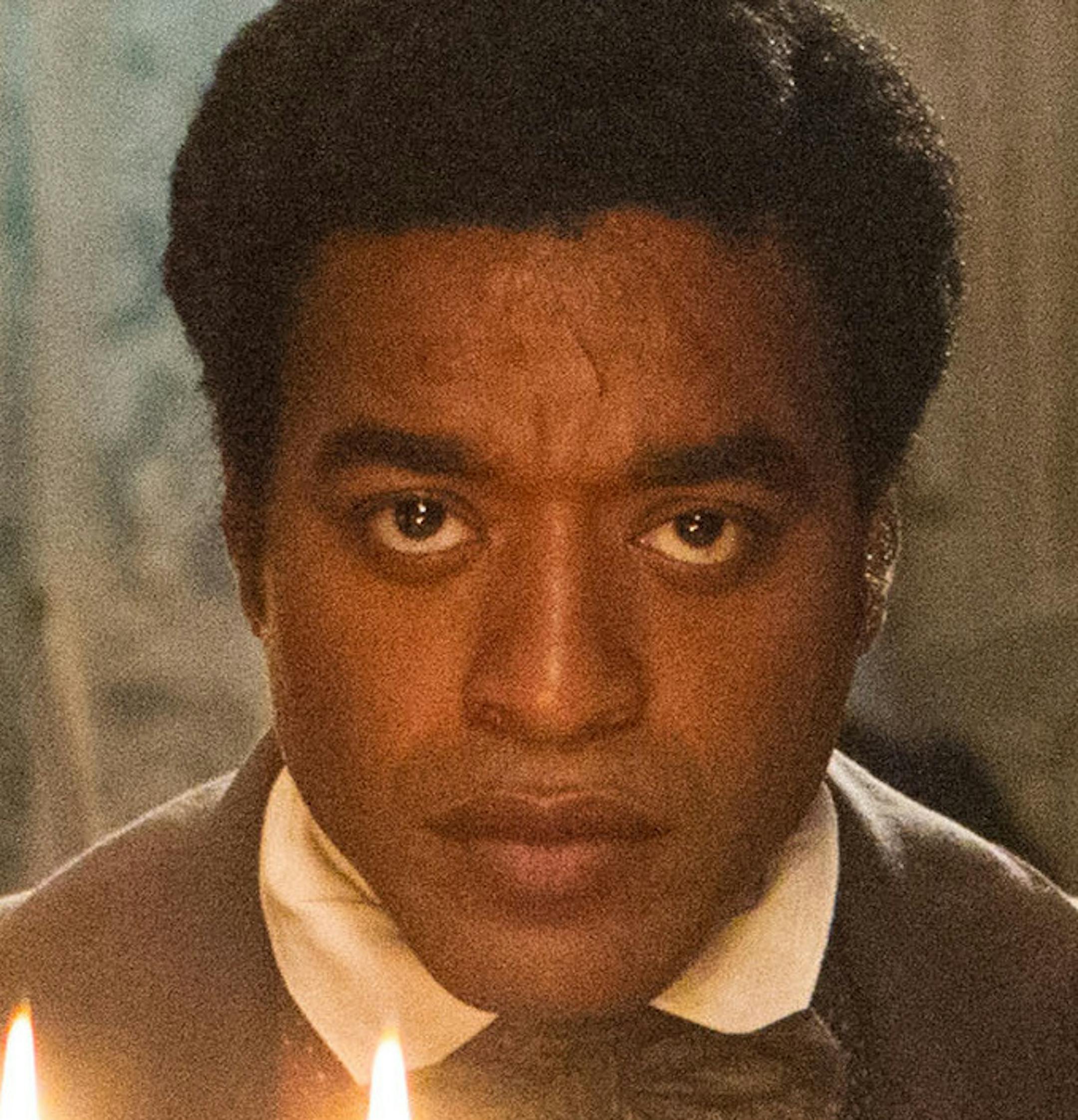 This film publicity image released by Fox Searchlight shows Chiwetel Ejiofor in a scene from "12 Years A Slave." The film, by director Steve McQueen, is being hailed a masterpiece and a certain Oscar heavyweight. (AP Photo/Fox Searchlight Films, Jaap Buitendijk) ORG XMIT: MIN2013091609190609
