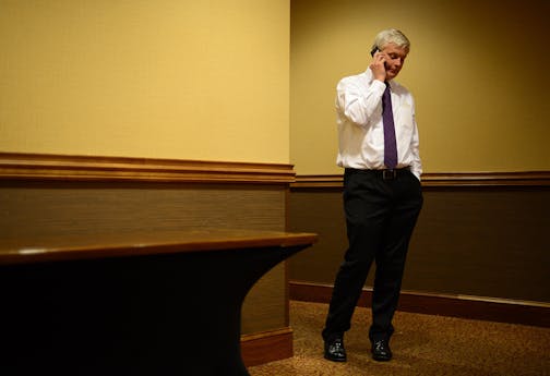 Speaker Paul Thissen ] GLEN STUBBE * gstubbe@startribune.com Tuesday, November 4, 2014 DFL Victory Party at the Minneapolis, Minnesota Hilton.