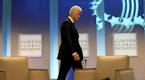 FILE &#xf3; Former President Bill Clinton walks on stage at a Clinton Global Initiative event in New York, Sept. 23, 2010. For years the Bill, Hillary