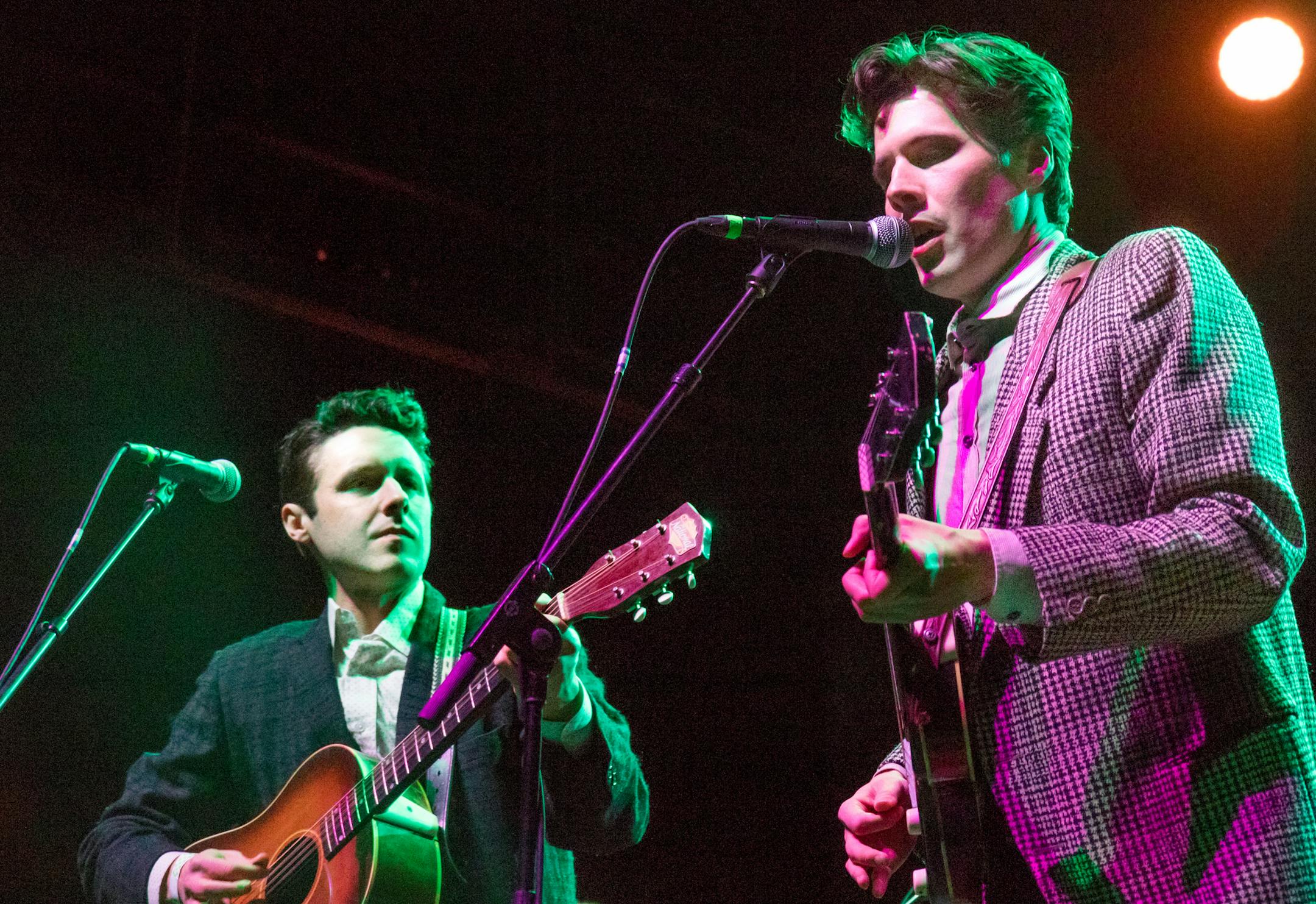 The Cactus Blossoms hold down a Monday residency at the Turf Club through January.