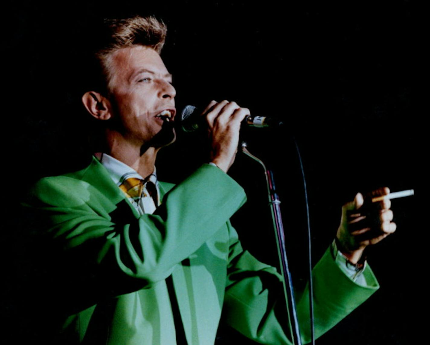 David Bowie with Tin Machine, 1991