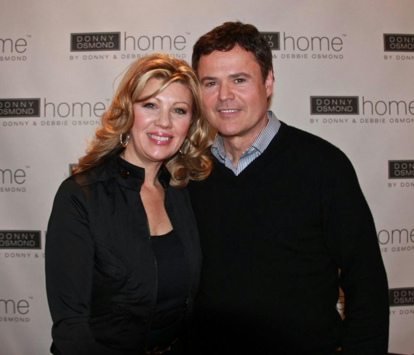 Debbie and Donny Osmond launched the Donny Osmond Home Collection during the Las Vegas Furniture Market.