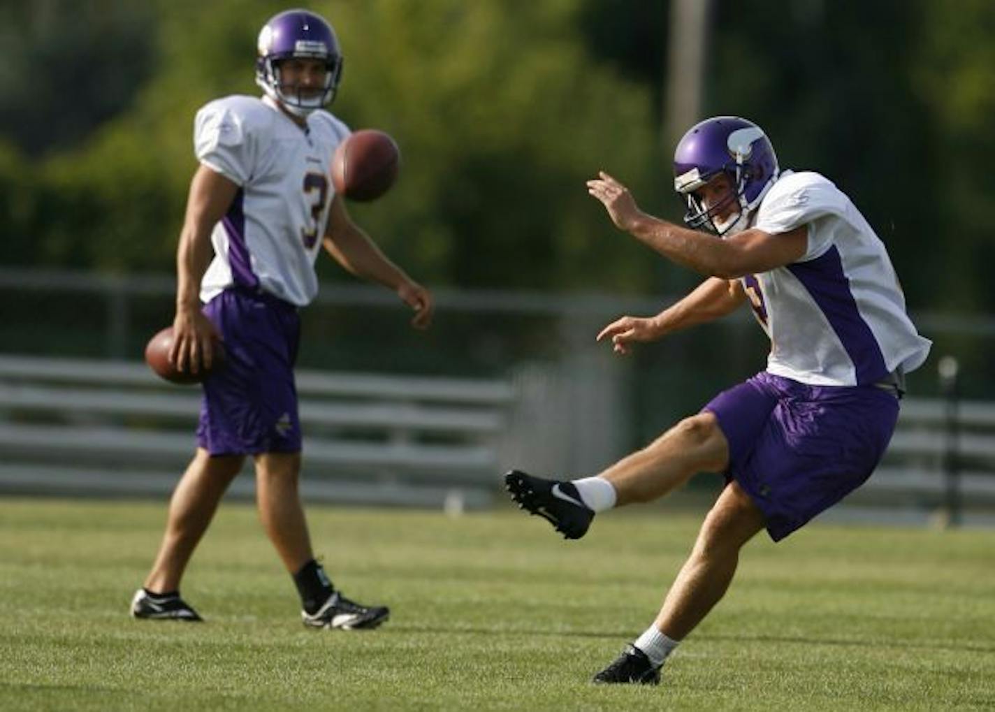 Ryan Longwell kicked his 300th career field goal Sunday.