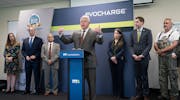 Gov. Tim Walz announced the final adoption of Minnesota’s new clean cars rule in July 21 at a manufaturer of electric vehicle battery heating techno