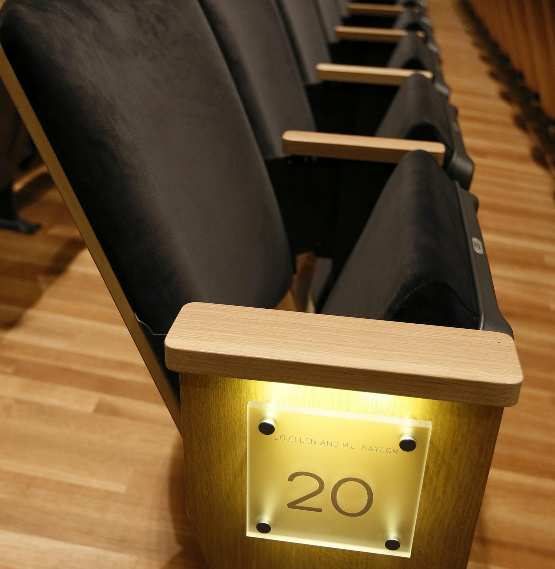 First look at the New Orchestra Hall. The main hall has new seating with wider seats and more leg room. ] BRIAN PETERSON ‚Ä¢ brianp@startribune.com Minneapolis, MN - 09/08//2013 ORG XMIT: MIN1309121215592221