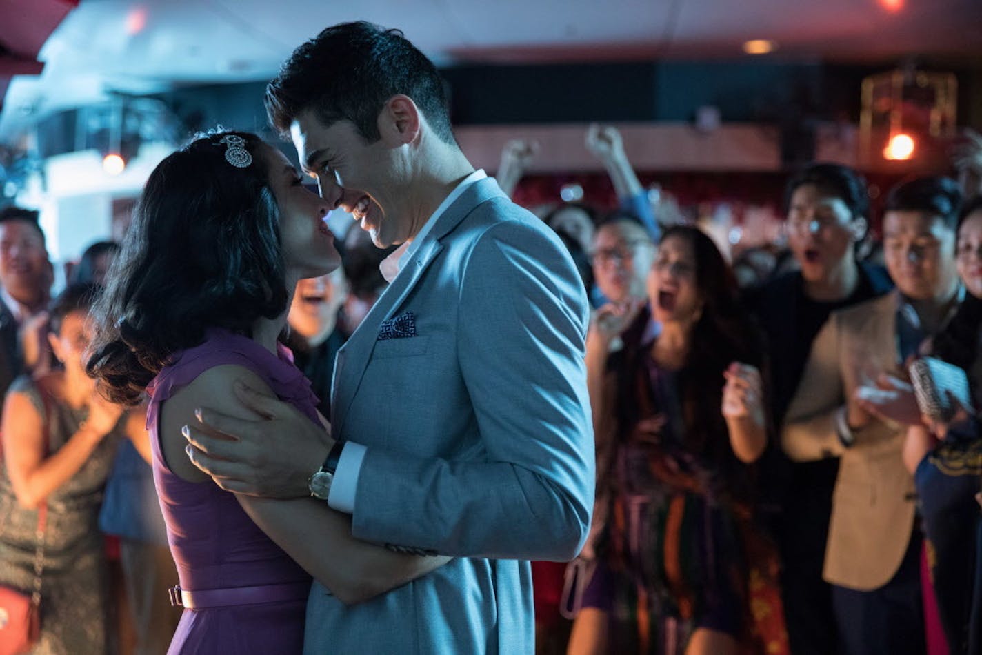 "Crazy Rich Asians" stars Constance Wu and Henry Golding.